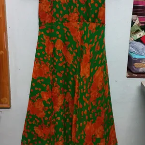 floral umbrella kurti stitched