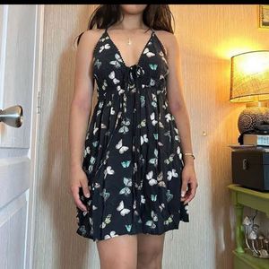 Butterfly 🦋 Front Tie Dress