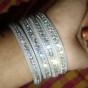 White Bangles