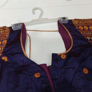Occasional Full Embroidery And Stone Work Blouse