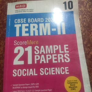 MTG Cbse Class 10 Social Science Sample Papers