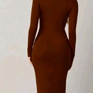 Brown One Piece Dress