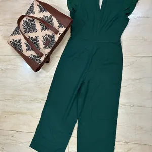 Shein Green Jumpsuit