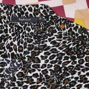 Animal Print Shirt For Women