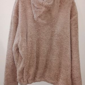 H&M Fur Hoodie (cash only)