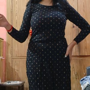 Black Beautiful Kurti