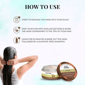 JUST HERBS Moisturising Hair Mask