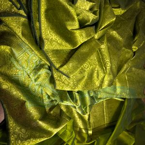 100% Pure Silk Himroo Banarasi Authentic And Rare