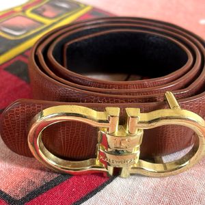 Branded Buckle Belt