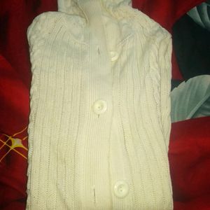 long woolen sweater