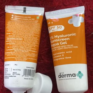 1% Hyaluronic Sunscreen Aqua Gel 2 Tube Set