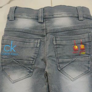 Kids Denim Grey Jeans (18-24 Months)