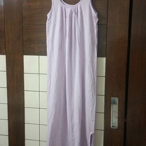 Soft Cotton Hosiery Nighty Slip