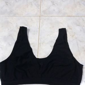 BLACK SPORTS BRA