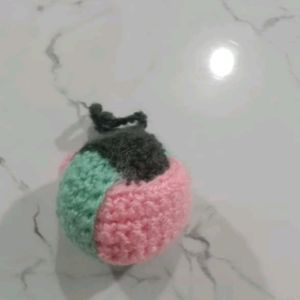 #crochet #ballkeyring