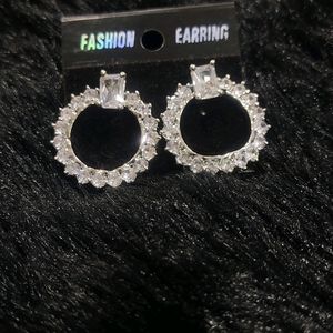 Amrican Diamond Earring New