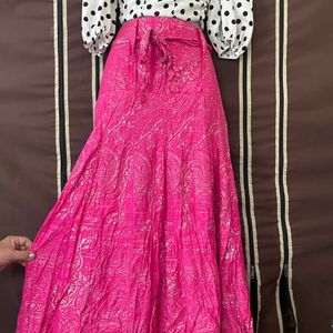 Skirt/Lehenga Pretty Shiny Pink