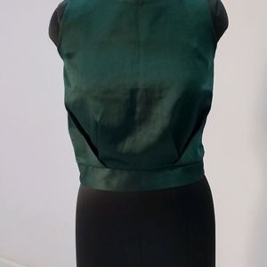 Bottle Green Top/Blouse