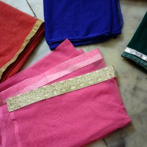 7 Front Colour Of Dupatta Set Of 7