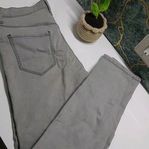 Grey Denim Jeans