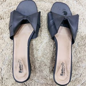 ❗️Price Drop ❗️Grey Butterfly Heels