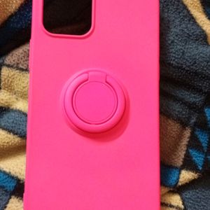 Pink Silicon Cover For iPhone 12