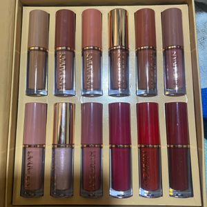 HANDIYA multi Color Lipstick And Lipgloss Kit