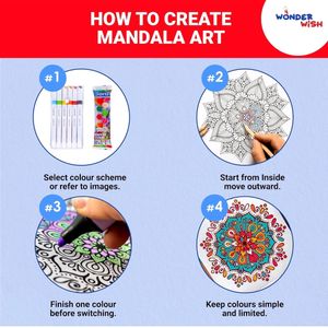 Mandalaa Art Kit For Kids