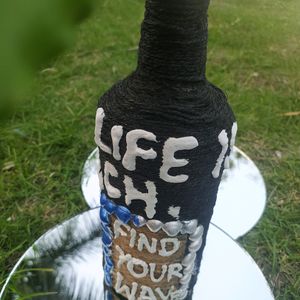 Beach Bottle Art