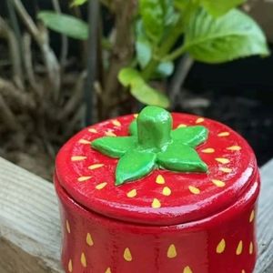 Handmade Clay Trinket Box