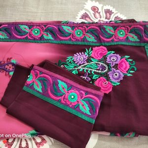 Multicolour Saree