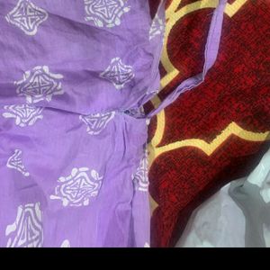 Purple Printed Salwar