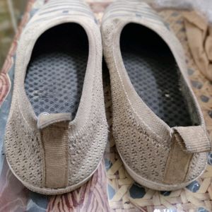 Used Canvas Ballerinas