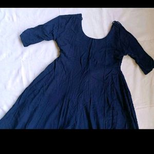 Blue Anarkali Dress