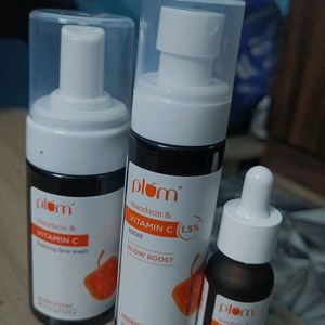 Combo Products🔥🔥🔥 Toner Serum Foaming Face Wash