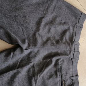 Formal Pant Cotton Grey Coloured