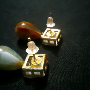 Royal Stone Earrings