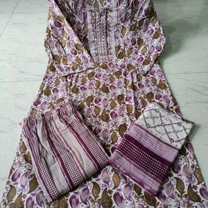 Cotton Kurta Set