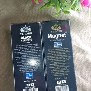 ST. JOHN Magnet And BLACK CURRENT Perfume