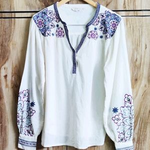 Embroidery Work Cotton Top Size-42