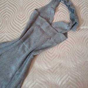 Grey bodycon dress