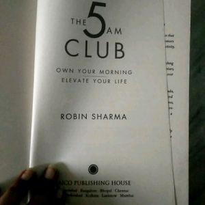 The 5AM Club Book