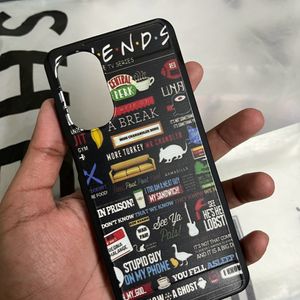 Motorola G52/ G82 5G Black F.R.I.E.N.D.S cover