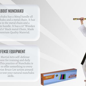 Nunchaku best for kids, beginners training and pra