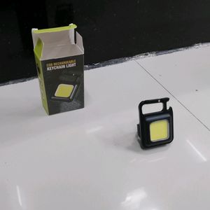 COB Rechargeable Keychain Light