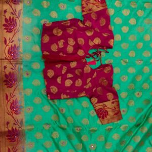 Paithani Saree With Blouse