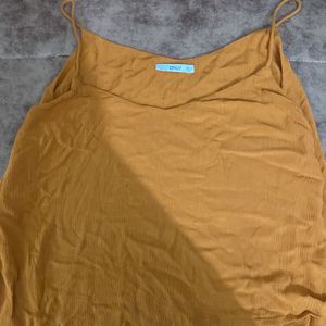 ONLY Orange Strap Top