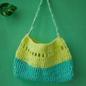 Crochet Handbag 🦭☘️