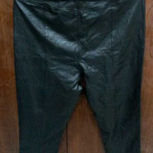 Leather Stretchable Trouser Trousers Pant Jeans