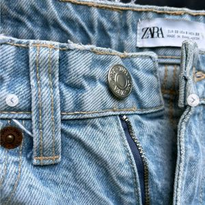 Zara ripped jeans